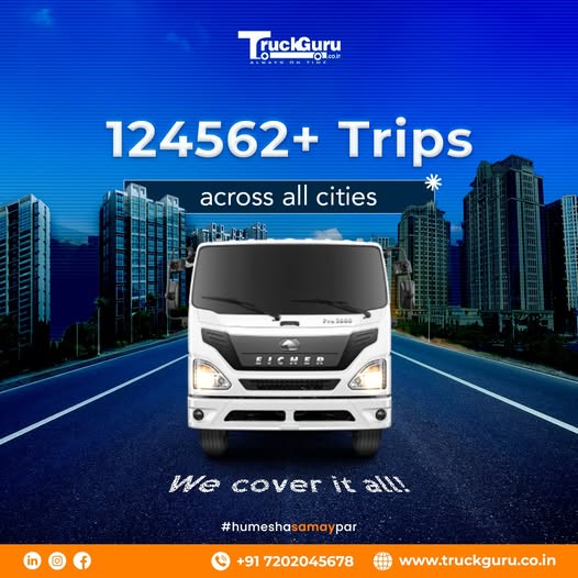 rent eicher truck – safe & smooth long-distance transport