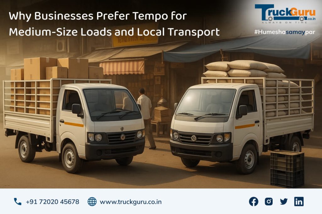 why businesses prefer tempo for medium-size loads and local transport